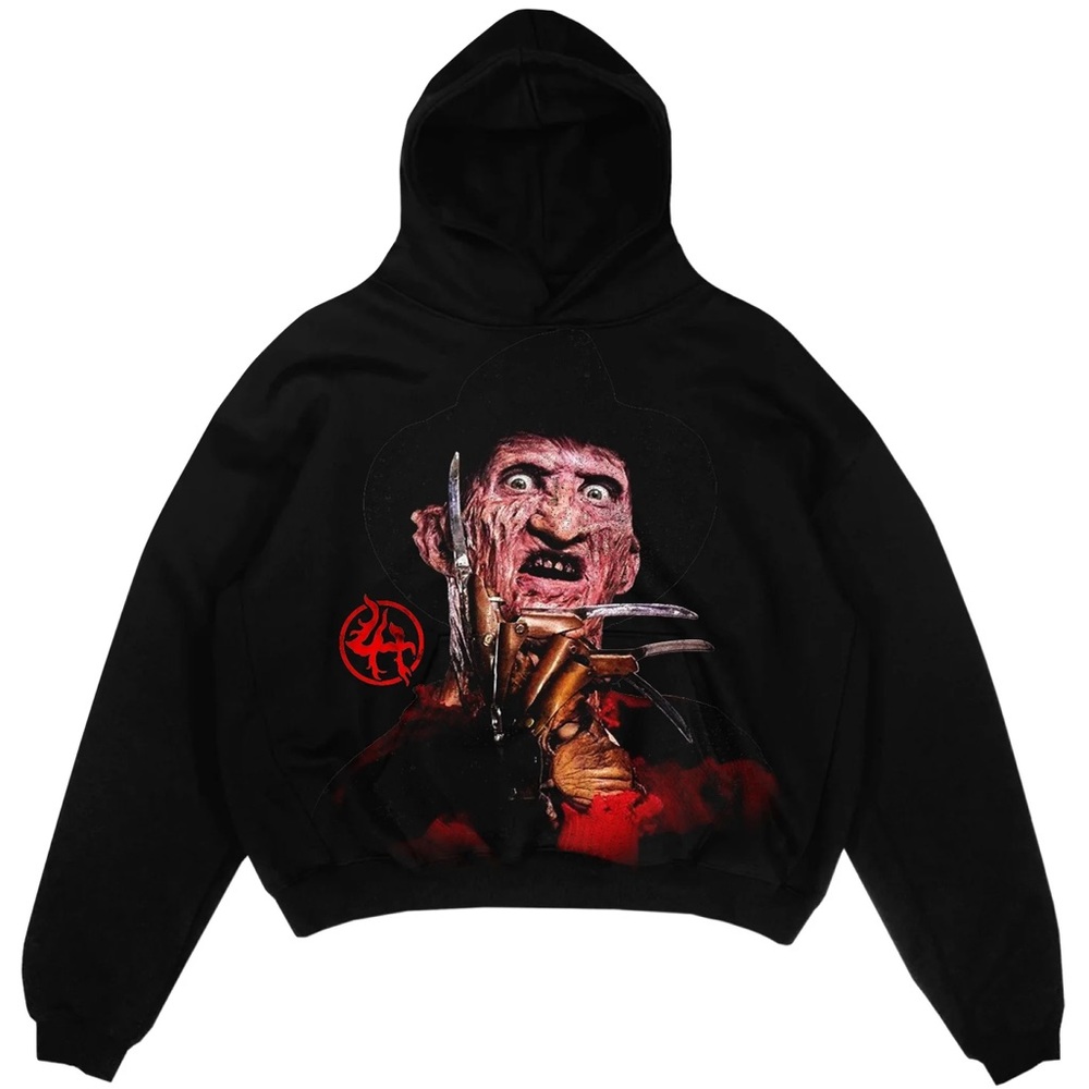 NWT LOST HILLS FREDDY KRUEGER NIGHTMARE ON ELM STREET HOODIE SZ MENS SMALL RARE